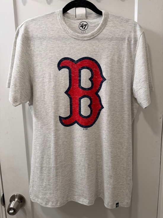 47 Other - '47 Boston Red Sox MLB Logo - Gray Short Sleeve Tee
